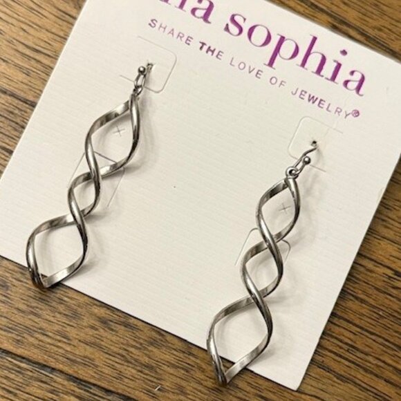 Lia Sophia "TWIZZLER" Earrings - Picture 1 of 6